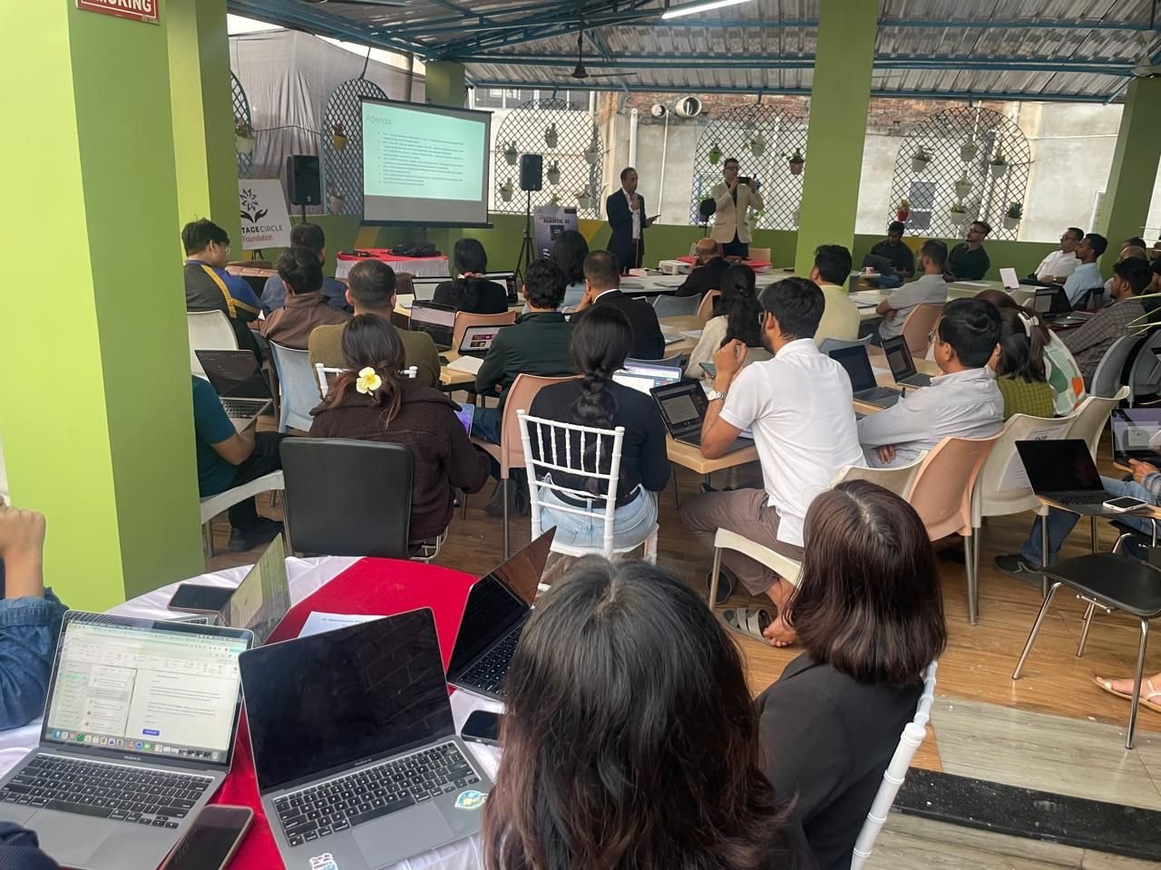 Audience at Agentic AI India event